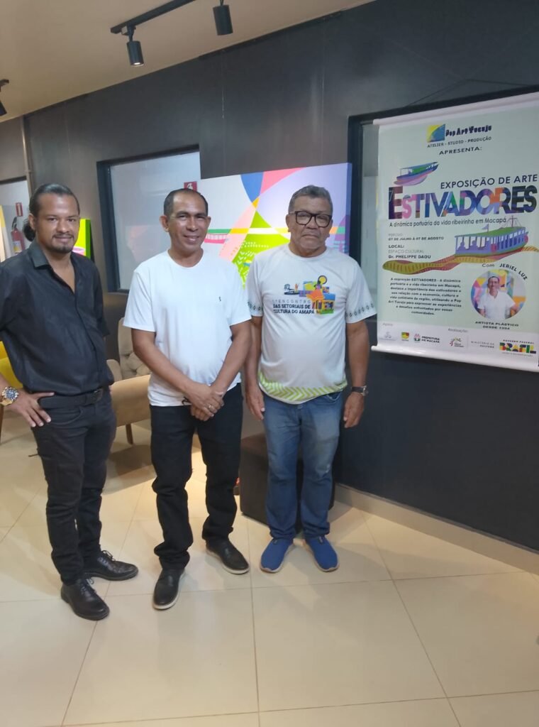 f-2-760x1024 Exposição do artista plástico Jeriel Luz retrata, em pinturas a força dos estivadores e ribeirinhos na orla de Macapá.