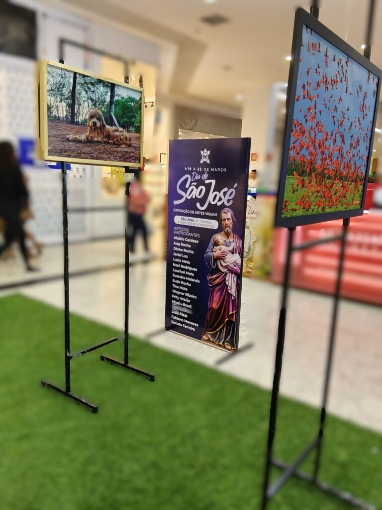 IMG202603202011181-768x1024 Exposição “São José: Fé, História e Identidade Amazônica” ocupa dois shoppings em Macapá e evidencia força dos artistas amapaenses